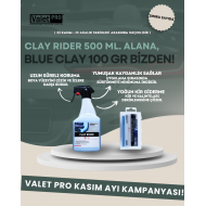 Valet Pro Clay Rider 500 ml + Blue Clay Bar 100 Gr / Set