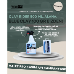 Valet Pro Clay Rider 500 ml + Blue Clay Bar 100 Gr / Set