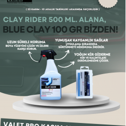Valet Pro Clay Rider 500 ml + Blue Clay Bar 100 Gr / Set