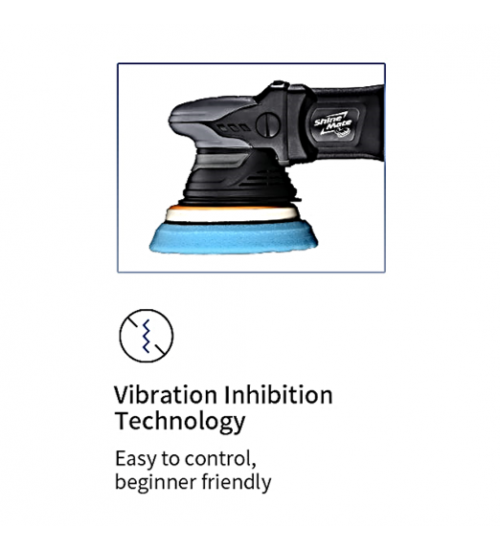 Shine Mate EB351 6/21 Cordless Orbital Polisher 150 mm / Akülü Orbital Polisaj Makinesi