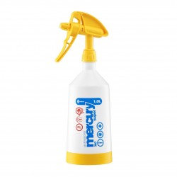 Kwazar 360 Derecede Her Açıdan Çift Atımlı Sprey Şişe 1 lt / Sarı