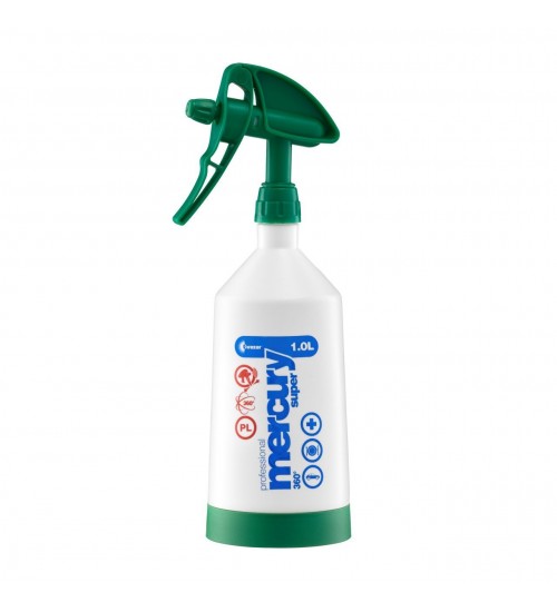 Kwazar 360 Derecede Her Açıdan Çift Atımlı Sprey Şişe 1 lt / Yeşil