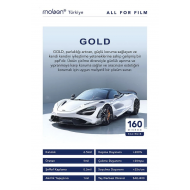 MOBEN Gold / Ppf  Kaplama 160 micron