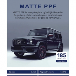 MOBEN Matte / Mat Ppf  Kaplama 185 micron