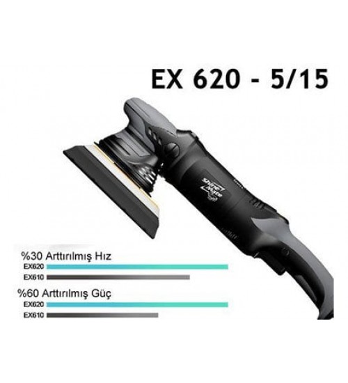 Shine Mate EX620 5/15 Orbital Deluxe Polisaj Makinesi 125 mm