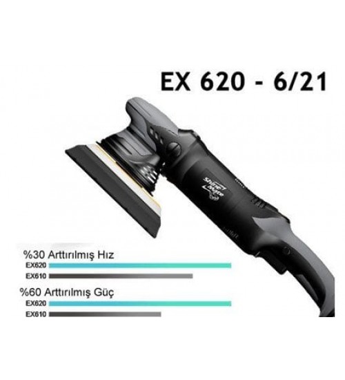 Shine Mate EX620 6/21 Orbital Deluxe Polisaj Makinesi 150mm