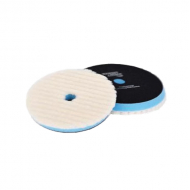 Shine Mate 41735-6 Knitted Wool Pad Blue Foam 75/80 mm / Mavi Ara Tabanlı Agresif Yün Pasta Keçesi