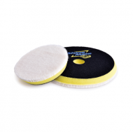 Shine Mate 41355-1 Knitted Wool Pad Yellow Foam 125/140 mm / Sarı Ara Tabanlı Agresif Yün Pasta Keçesi
