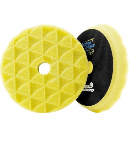 Shine Mate 34116-1 Sarı İnce Pasta Süngeri 130/150mm