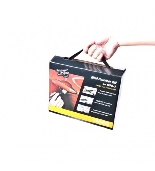 Shine Mate MPK-3 Mini Polisher Kit / Polisaj Uzatma Seti
