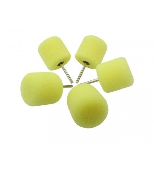 Shine Mate 48310-1X5 Mini Polisher Ball Kit Yellow P/5 / Mini Polisher Yedek Süngerleri Sarı Balon 5\li Paket