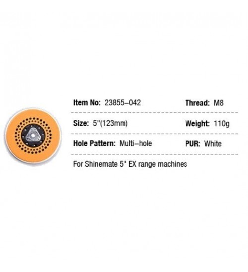 Shine Mate 23854S-02 Orbital Makine Tabanı 125mm
