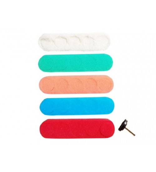 Shine Mate MPK-PAD27K Mini Polisher Pad Kit 27mm P/26 / Mini Polisaj Yedek Sünger Seti