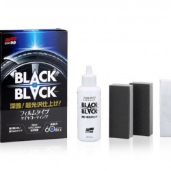 Soft99 Black&Black Hard Coat For Tire 110 ml / Uzun Ömürlü Lastik Parlatıcı