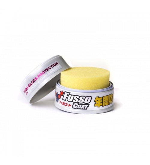 Soft99 Fusso Coat EU 12 Months Light Wax 200 Gr / 12 Aylık Açık Renk Avrupa Versiyon