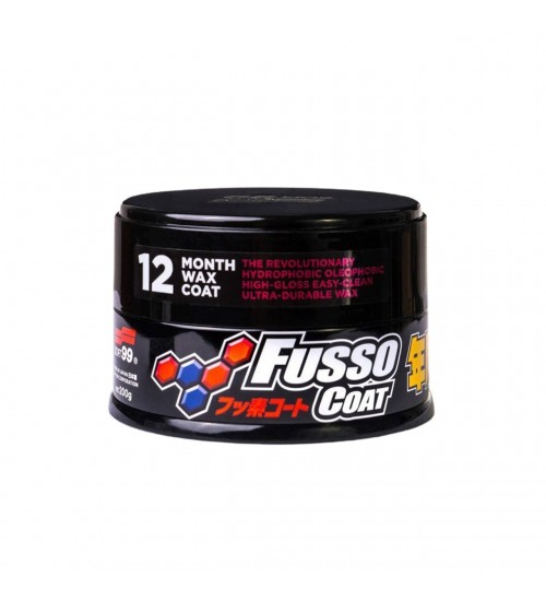Soft99 Fusso Coat EU 12 Months Dark Wax 200 Gr / 12 Aylık Koyu Renk Avrupa Versiyon