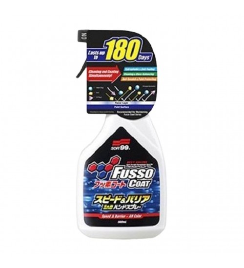 Soft99 Fusso Coat Speed& Barrier 400 ml / Hızlı Sprey Boya Koruma Cilası