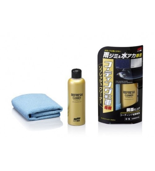 Soft99 Refresh Cleaner For Coated Cars 180 ml / Seramikli Araçlar İçin Temizleyici ve Yenileyici Cila