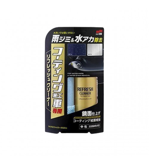 Soft99 Refresh Cleaner For Coated Cars 180 ml / Seramikli Araçlar İçin Temizleyici ve Yenileyici Cila