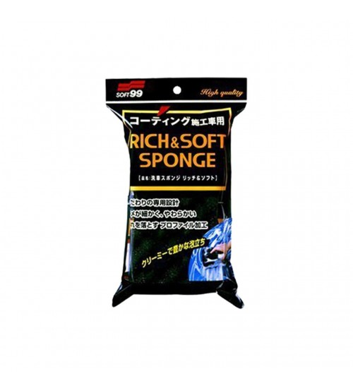 Soft99 Rich & Soft Sponge / Yıkama Süngeri