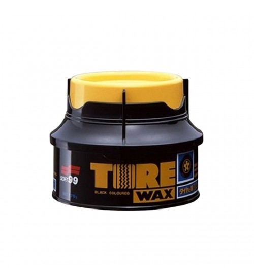Soft99 Tıre Black Wax 170 Gr / Lastik Parlatıcı Cila