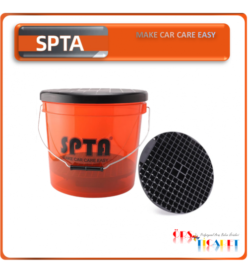 Spta Grit Guard Wash Bucket / Kapaklı Yıkama Kovası ve Kova Aparatı