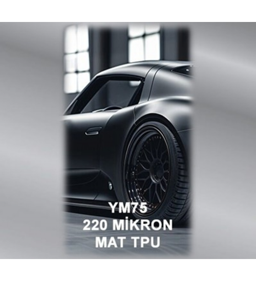TUNI YM75 Mat / TPU Ppf  Kaplama 190 micron