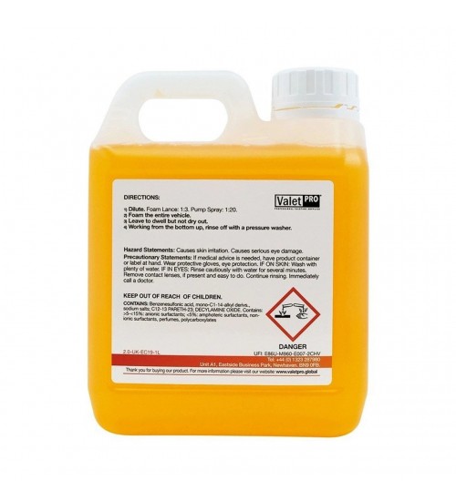 Valet Pro Advanced Neutral Snow Foam 1 Lt / Yıkama Köpüğü