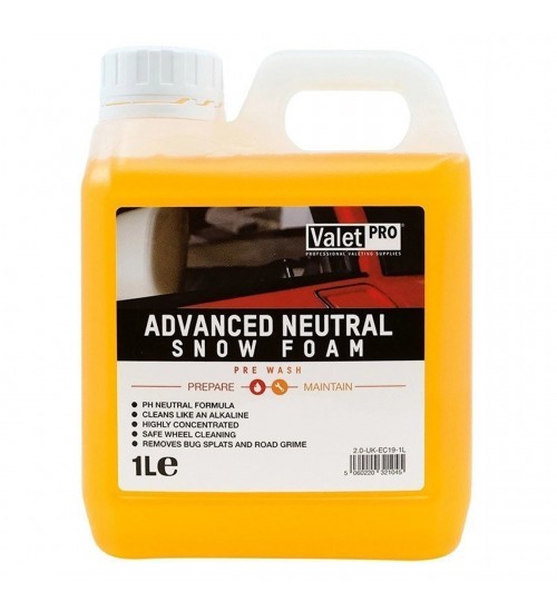 Valet Pro Advanced Neutral Snow Foam 1 Lt / Yıkama Köpüğü