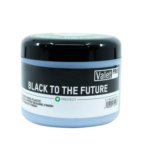 Valet Pro Black To The Future 250 ml / Plastik Aksam Yenileyici ve Koruyucu