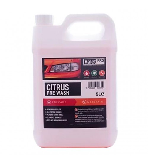 Valet Pro Citrus Pre Wash 5 Lt / Yıkama Köpüğü