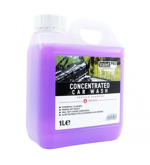 Valet Pro Concentrated Car Wash 1 Lt / Seramik Korumalar için PH Dengeli Konsantre Şampuan