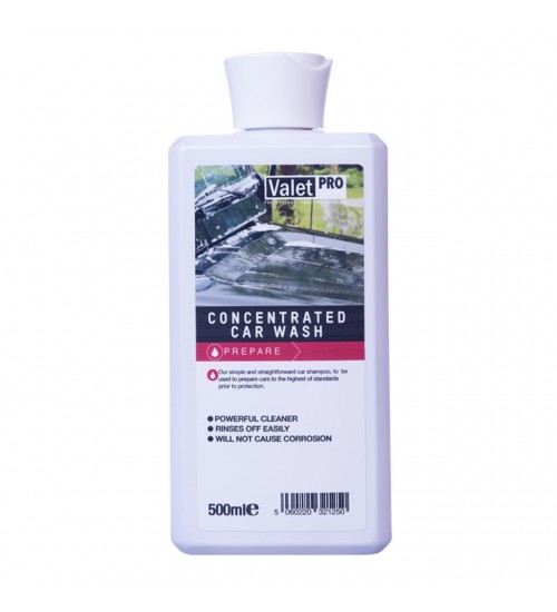 Valet Pro Concentrated Car Wash 500 ml / Seramik Korumalar için PH Dengeli Konsantre Şampuan