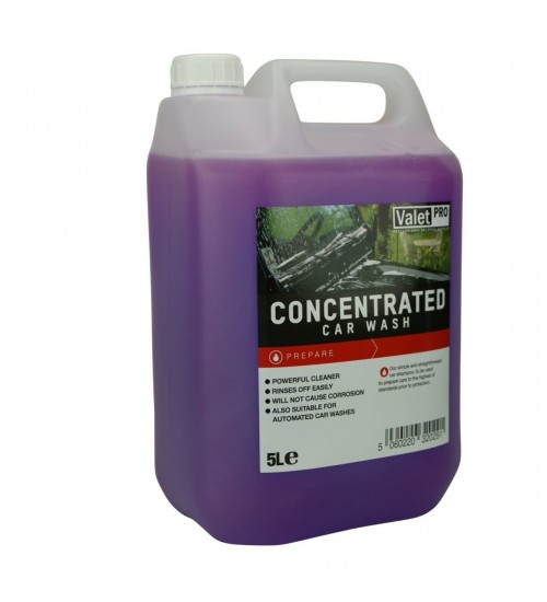 Valet Pro Concentrated Car Wash 5 Lt / Seramik Korumalar için PH Dengeli Konsantre Şampuan