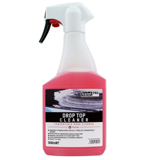 Valet Pro Drop Top Cleaner 500 ml / Tente Temizleyici