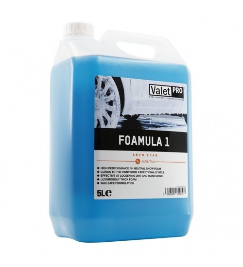 Valet Pro Foamula 1 Ph Neutral Snow Foam 5 Lt / Yıkama Köpüğü