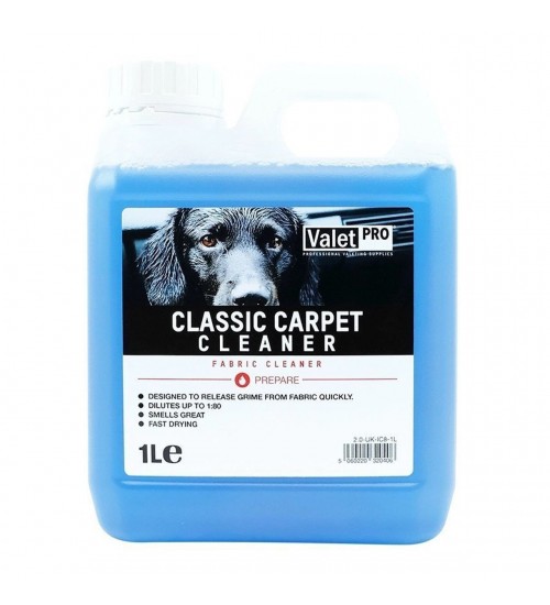 Valet Pro Classic Carpet Cleaner 1 Lt / Halı ve Döşeme Temizleyici