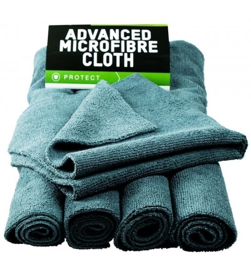 Valet Pro 22509 Advanced Microfibre Cloth P/5 40x40cm /  Lazer Kesim Cam Silme Bezi