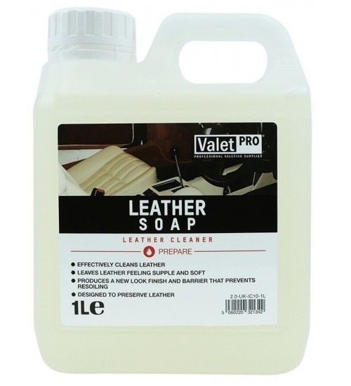 Valet Pro Leather Soap 1 Lt / Deri Temizleyici