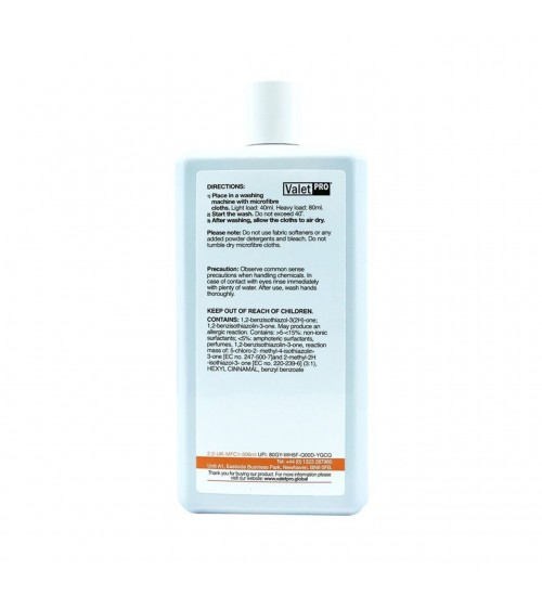 Valet Pro Microfibre Reviver 500 ml / Mikrofiber Bez Yıkama Şampuanı