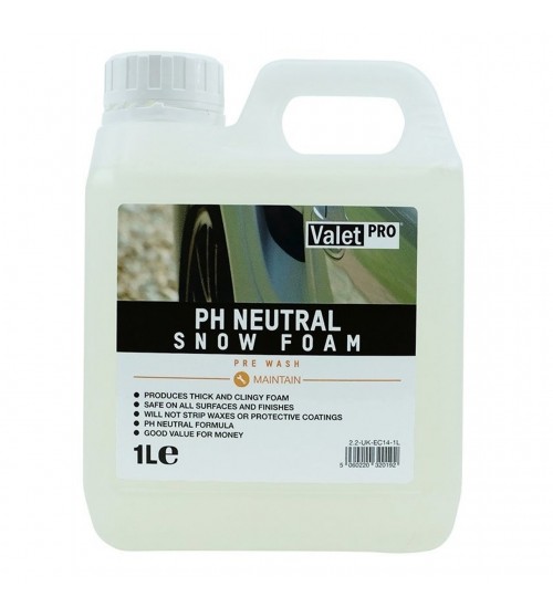 Valet Pro Ph Neutral Snow Foam 1 Lt / Yıkama Köpüğü