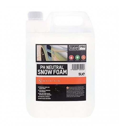 Valet Pro Ph Neutral Snow Foam 5 Lt / Yıkama Köpüğü