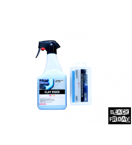 Valet Pro Clay Rider 500 ml + Blue Clay Bar 100 Gr / Set