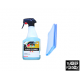 Valet Pro Glass Cleaner 500 ml / Cam Temizleyici + Valet Pro Mikrofibre Glass Cloth 40x48 cm / Cam Silme Bezi