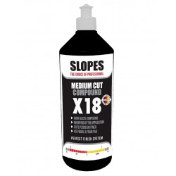 Slopes X18 Medium Cut Compound 1 lt / Çizik Giderici İnce Pasta
