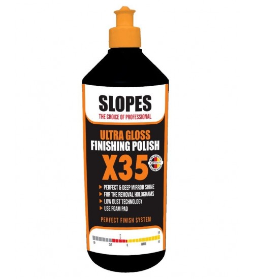 Slopes X35 Ultra Gloss Finishing Polish 1 lt / Hare Giderici Cila